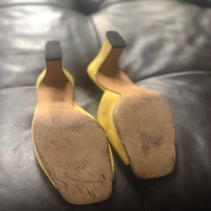 Escada Shoes - Escada Yellow Heel made in Italy 8 Escada Shoes - Escada Yellow Heel made in Italy 8